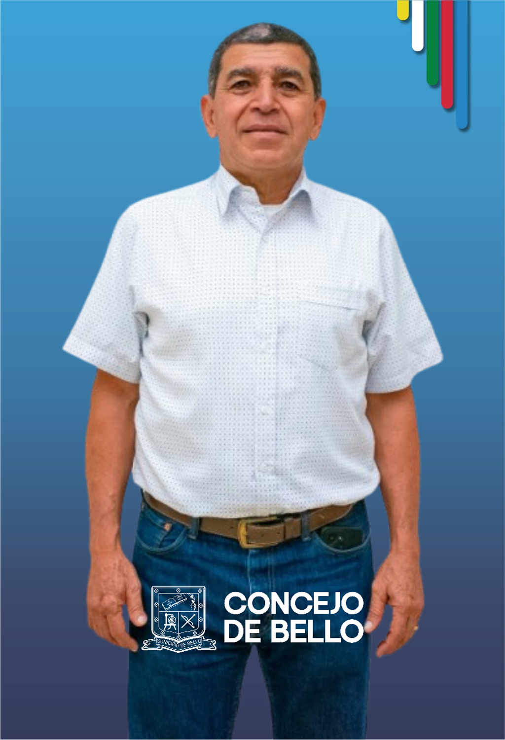 Retrato de Carlos Augusto Mosquera Gomez